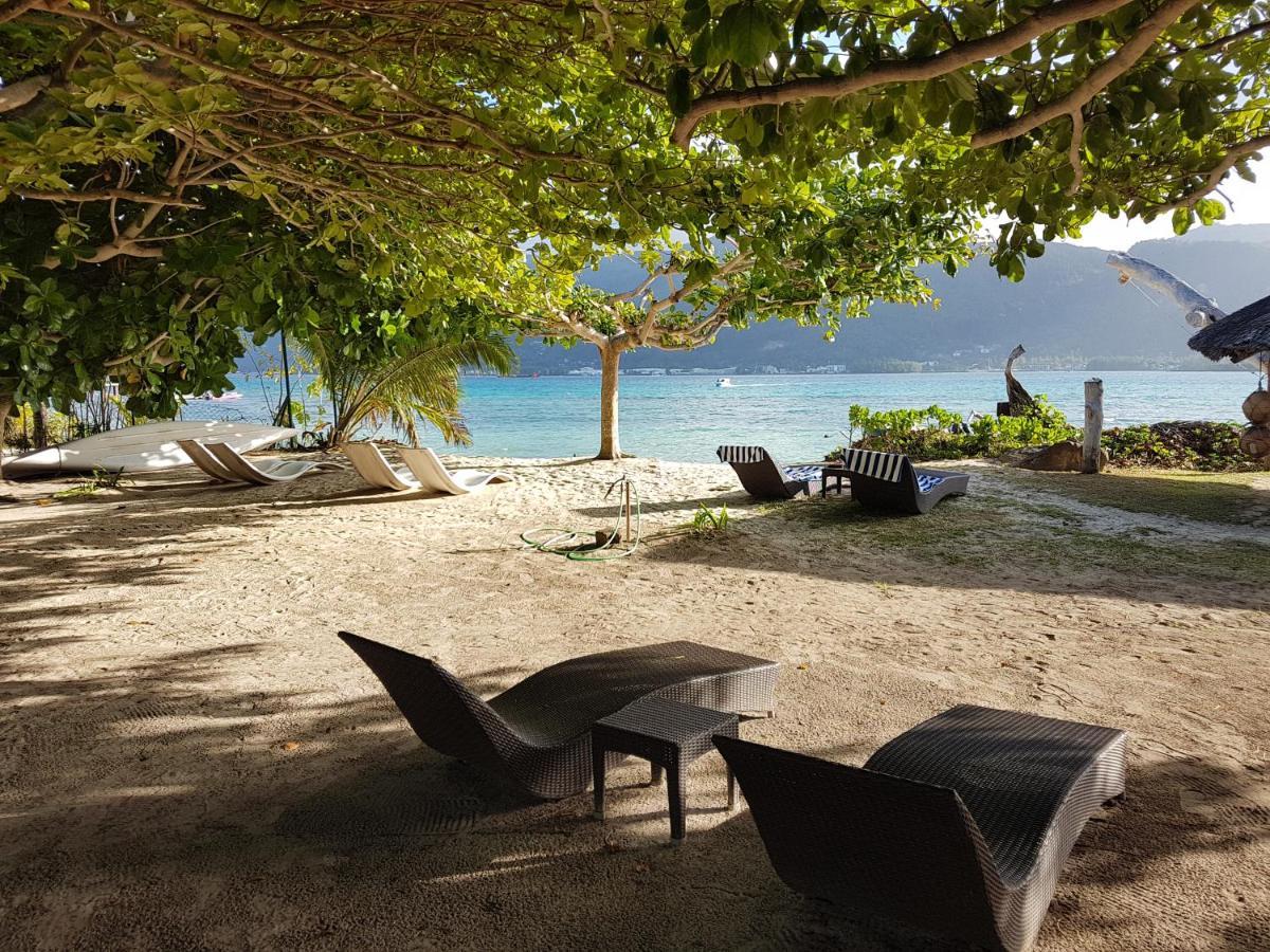 Fairy-Tern Chalets Isla de Cerf Exterior foto