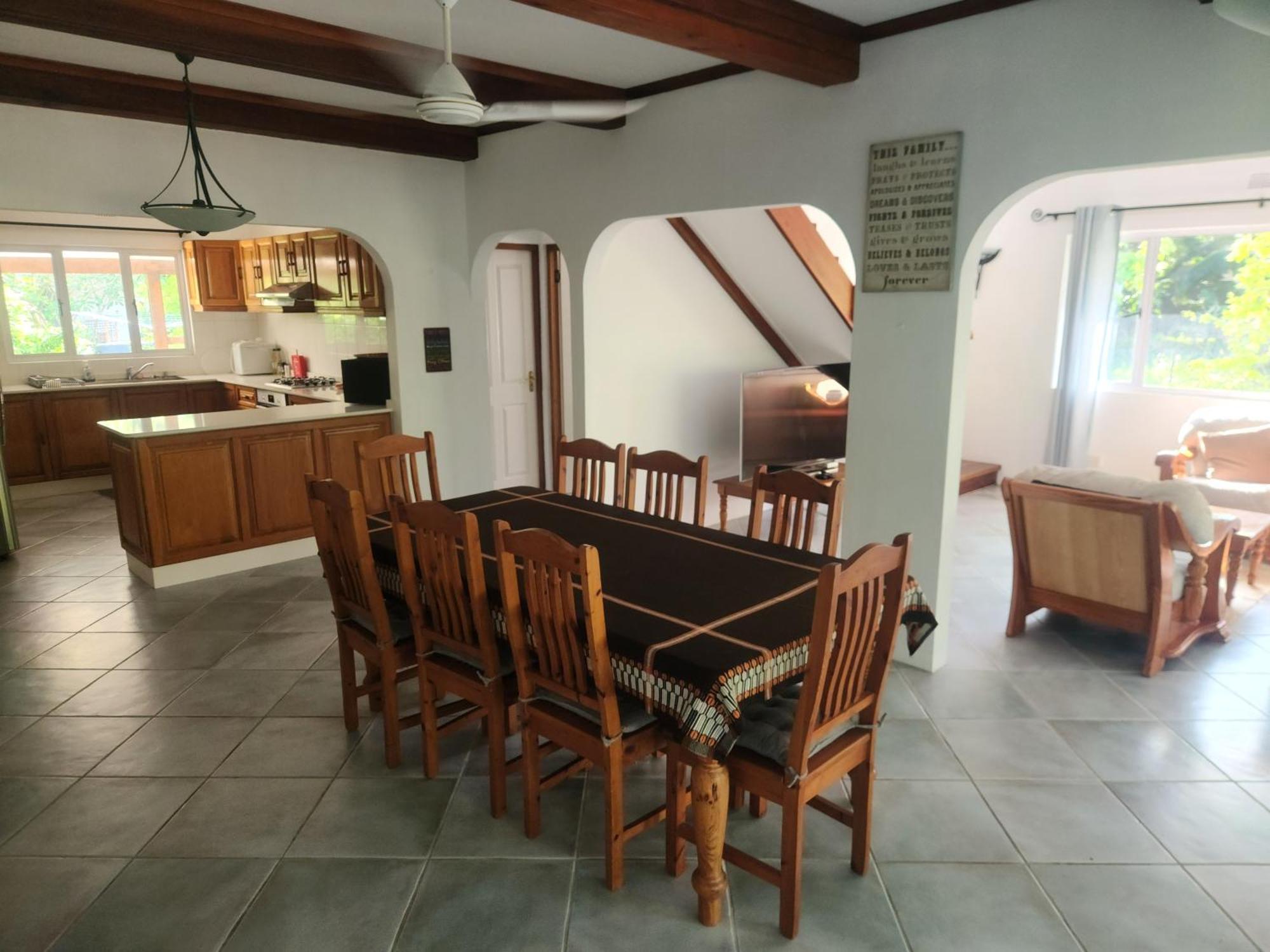 Fairy-Tern Chalets Isla de Cerf Exterior foto