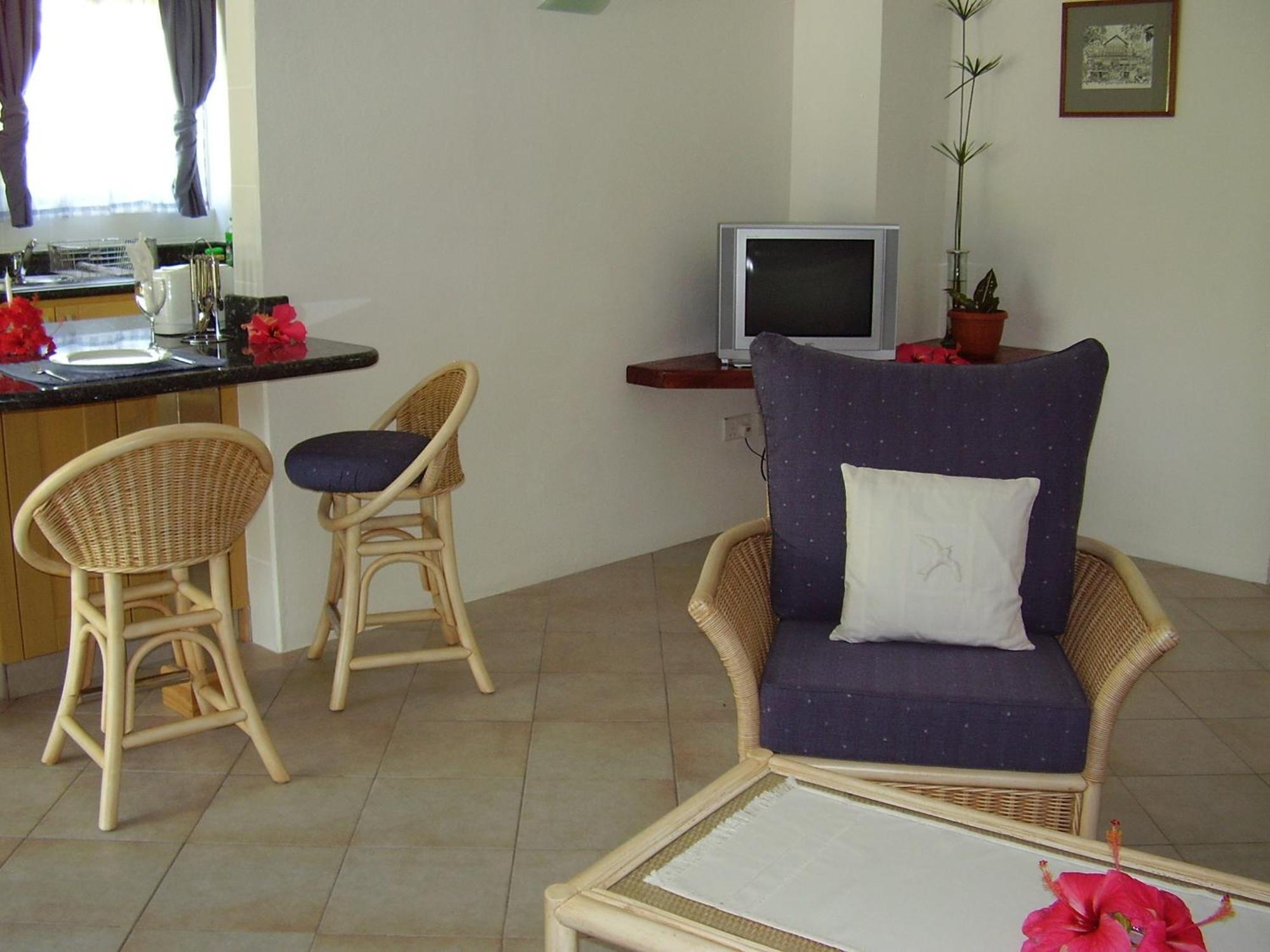 Fairy-Tern Chalets Isla de Cerf Exterior foto
